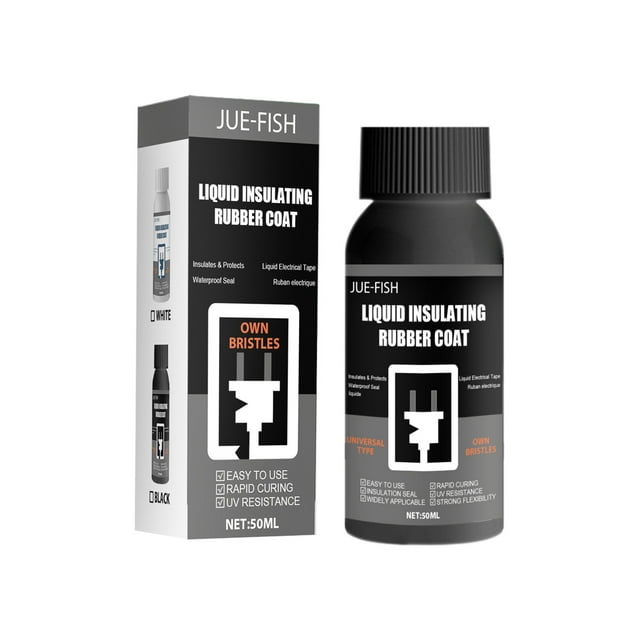 Isolant en Caoutchouc Ignifuge Résistant aux Hautes Températures, Résistant au Feu et Liquide 50 ml