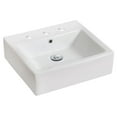 thumbnail image 2 of Imaginations Américaines 21-po. W Vessel Set Blanc, 2 of 7