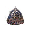 thumbnail image 3 of Tyidzon Patriotic Christmas Ornaments, 250th Anniversary Red White & Blue Design, Acrylic Tree Hanging Decor, 3.15 in 2D for Xmas Tree Gift Home Decor, 3 of 6