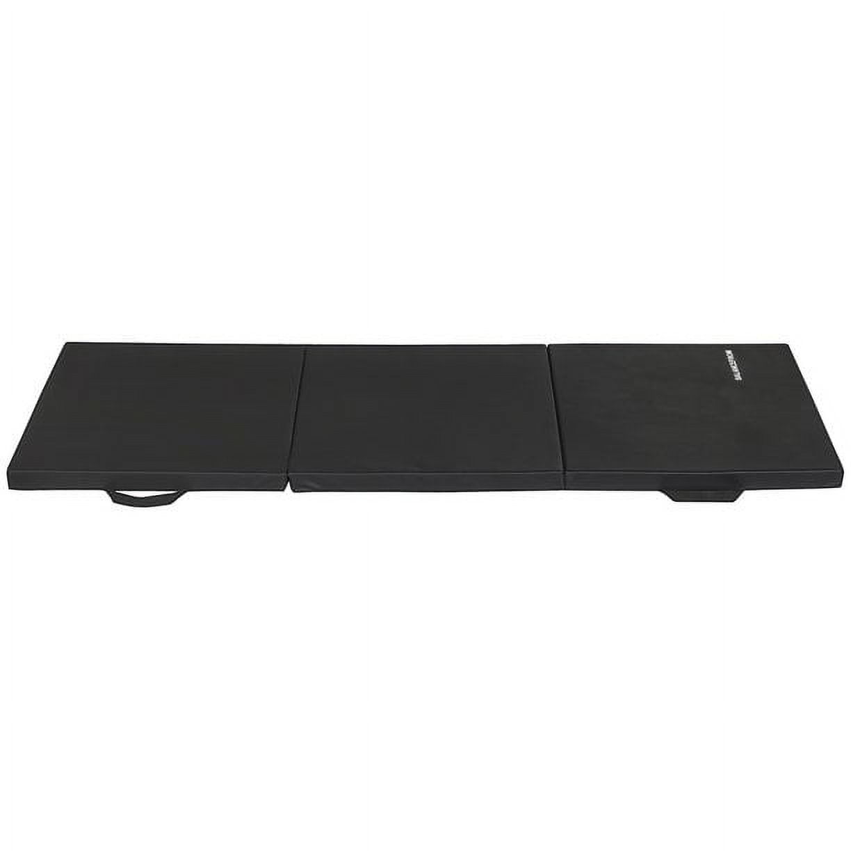 BalanceFrom GoFit High Density Exercise Mat - Black, 3 x 6.5 ft. for sale  online