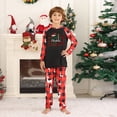 thumbnail image 2 of Penkiiy Family Christmas Pajamas Matching Sets Lounge Home Pjs Long Sleeve Shirts and Plaid Pants Xmas Holiday Pajama Outfits 4 Years Red, 2 of 6