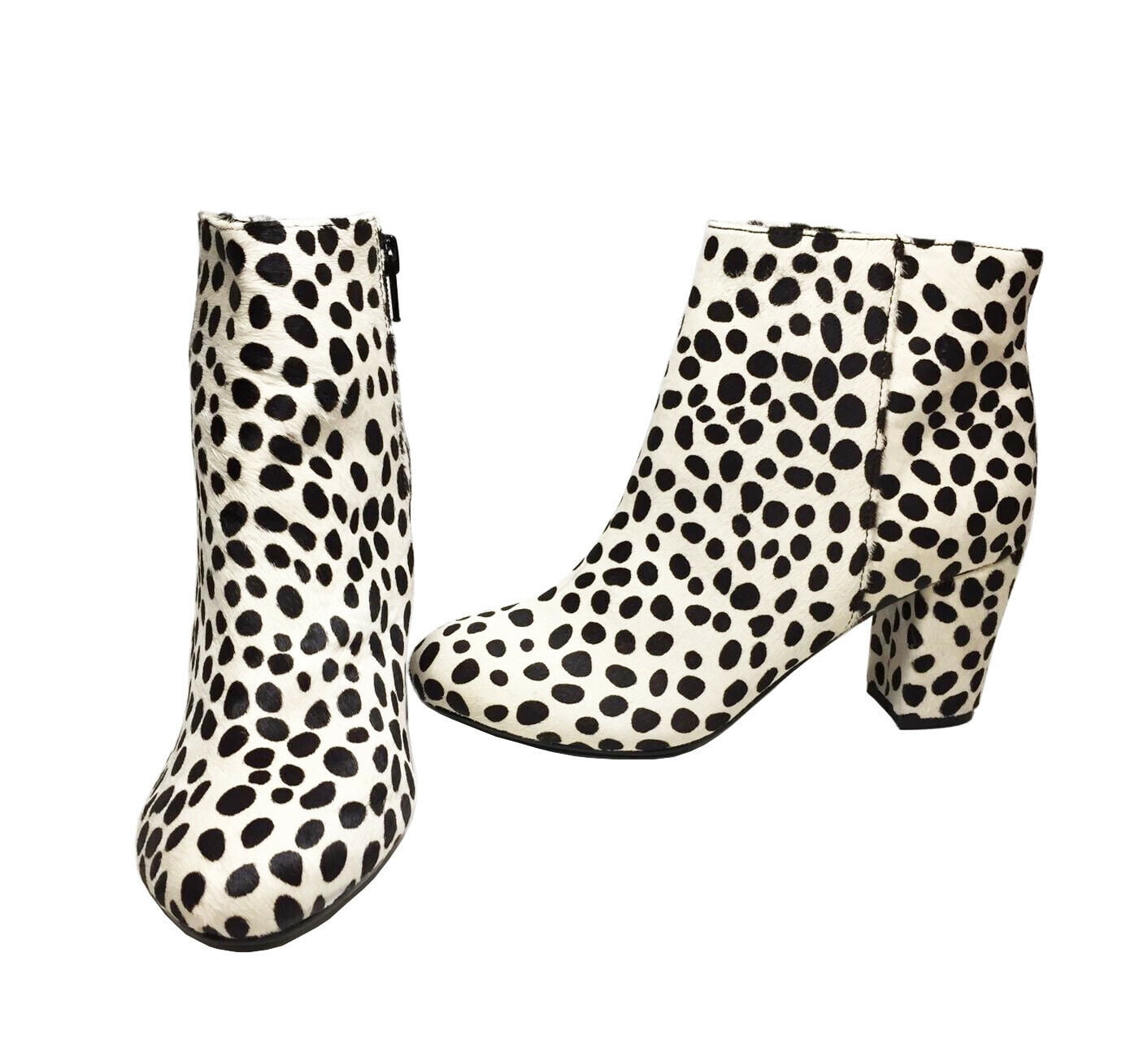Dalmation print boots Sale