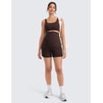 thumbnail image 3 of CRZ YOGA Butterlift Maternity Linerless Shorts 4" Pockets Comfy Yoga Casual Workout Womens Pregnancy, 3 of 4