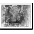 thumbnail image 2 of Historic Framed Print, [Martha Jane Burke (Calamity Jane"), 1852-1903, full-length portrait, standing at Wild Bill Hickock's grave]", 17-7/8" x 21-7/8", 2 of 9