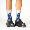 thumbnail image 4 of Fuzoiu Cute Gnomes in USA1 Print Kids Socks For Boys Girls,Grip Crew Socks with Non Slip,Lightweight Stretch Crew Socks,Toddlers Crew Boot Socks, 4 of 5