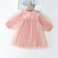 thumbnail image 2 of Little Girls Dresses Size 4 Years-5 Years Spring Fall Long Sleeve Tutu Dress Princess Dress Beach Dress, 2 of 6