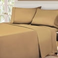 thumbnail image 2 of Soft Long-Staple Cotton Sheet Set CafÃ¯Â¿Â½ / Full, 2 of 3