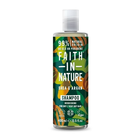 Faith in Nature Shea & Argan Shampoo & Conditioner 400ml