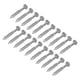 thumbnail image 5 of 20 tornillos de montaje para pastilla, repuesto de Metal de alta resistencia, tornillo para pastilla de bajo eléctrico, plateado, 5 of 14