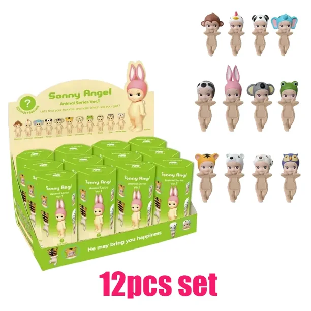 Caja ciega de Sonny Angel, regalo sorpresa misterioso, juguete de personaje de anime, lindos dibujos animados para niños, regalo de Navidad, regalo de cumpleaños