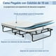 thumbnail image 5 of Cama Plegable Costway Con Colchón De Espuma Viscoelástica Marco De Metal 191 x 96 x 28 cm, 5 of 10