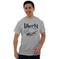 thumbnail image 5 of USA Liberty American Bald Eagle Womens Slim Fit Graphic Tee Brisco Brands S, 5 of 6