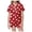 Light Pink, variant on XDZJLR Girls Christmas Pajamas Xmas Printed Short Sleeved Button Top Shorts Home Pajamas Set Pjs Sleepwear Sky Blue 12-13 Years