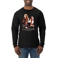 thumbnail image 1 of If It's Not a Bassett Hound Its Just a Dog Gift | Mens Dog Lover Long Sleeve T-Shirt, Black, Small, 1 of 3