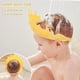 thumbnail image 4 of (Amarillo) Gorro de ducha para bebé, visera de baño para bebé, gorro de ducha para niños de 0 a 9 años, gorros de baño con visera ajustable para proteger los ojos y oídos de los niños, 4 of 5