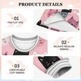 thumbnail image 4 of Girls' long-sleeved dress Cute Cat Girls' A-line dress with ribbed cuffs Soft and comfortable, 4 of 6