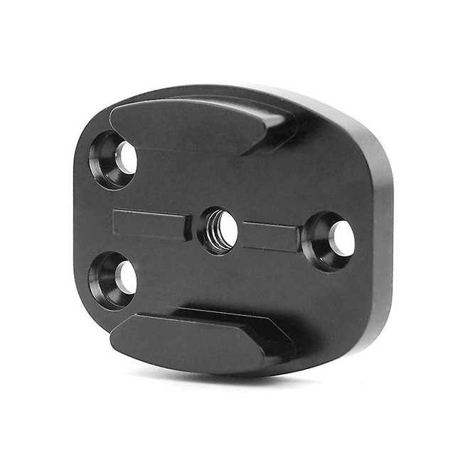 Adecuado para Gopro 6/5/4/3 pequeño soporte para casco de hormiga Cnc aleación de aluminio Base plana trípode Base 1 pieza Banban
