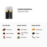 Ramon Monegal Unisex Oud on Fire Extrait de Parfum 1.7 oz Fragrances 8436543920390