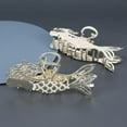 thumbnail image 2 of Gold Hair Clips Mermaid Shape Hair Claw Clip With Glitter Rhinestones Fashion Large Metal Hair Claw Clips for Women Thick hair Thin Hair HairStyling Hair Accessories, 2 of 4