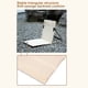 thumbnail image 4 of Cojín de asiento plegable ligero para silla trasera portátil para césped de patio (beige) Ehuebsd Para Estrenar, 4 of 9