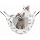 thumbnail image 1 of Cat Hammock, Pet Hammock Cage For Cats Kitten Puppy Rabbits Ferrets, Hanging Pet Bed Cat Hammock (cartoon Cat), 1 of 4
