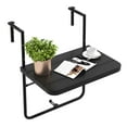 thumbnail image 1 of Costway Table Pliante Suspendue Table de Rambarde Extérieure avec Hauteur Réglable à 3 Niveaux, 1 of 9