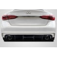thumbnail image 1 of 2018-2023 Infiniti Q50 Carbon Creations SRK Rear Diffuser - 1 Piece, 1 of 8