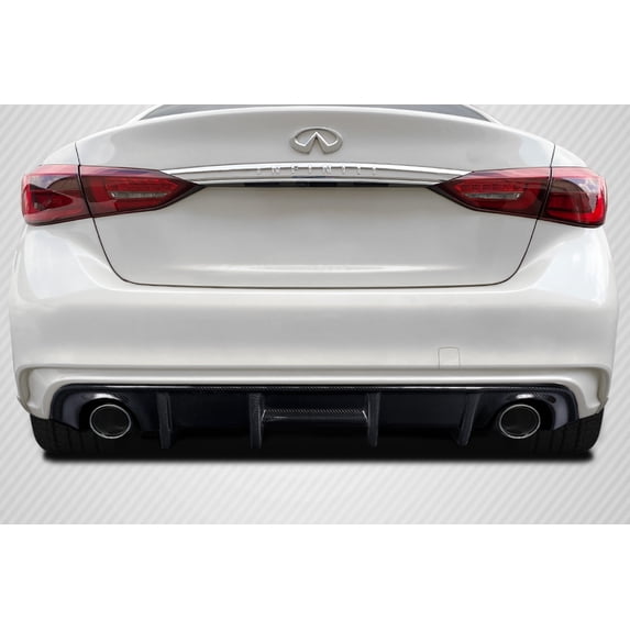 2018-2023 Infiniti Q50 Carbon Creations SRK Rear Diffuser - 1 Piece