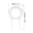 thumbnail image 2 of Uxcell Keycap Puller Switch Remover DIY Tool Fixing Keyboard Plastic for Mechanical Keyboard, White 5 Pack, 2 of 6