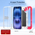 thumbnail image 3 of Funda de teléfono Cookiver para iPhone 16 Plus de 6.7 pulgadas con acceso., 3 of 7
