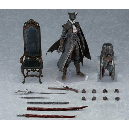 Bloodborne The Old Hunters: Lady Maria of The Astral Clocktower Deluxe Figma Action Figure, Multicolor