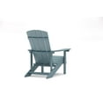 thumbnail image 2 of Backyard Lifestyles Adirondack Outdoor Chair - Polycarbonate - Teal, 2 of 5