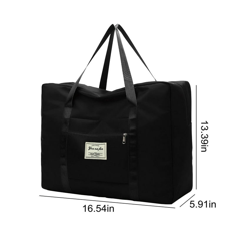 VerPetridure Travel Bag Sport Tote Gym Bag for Women,Foldable Travel Duffel  Bag Shoulder Weekender Overnight Bag for Outdoor Travel Essentials