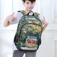 thumbnail image 6 of FORMRS School Backpack 17" Student Travel Bag with Laptop Compartment, Sunshine Goldfish, 6 of 7
