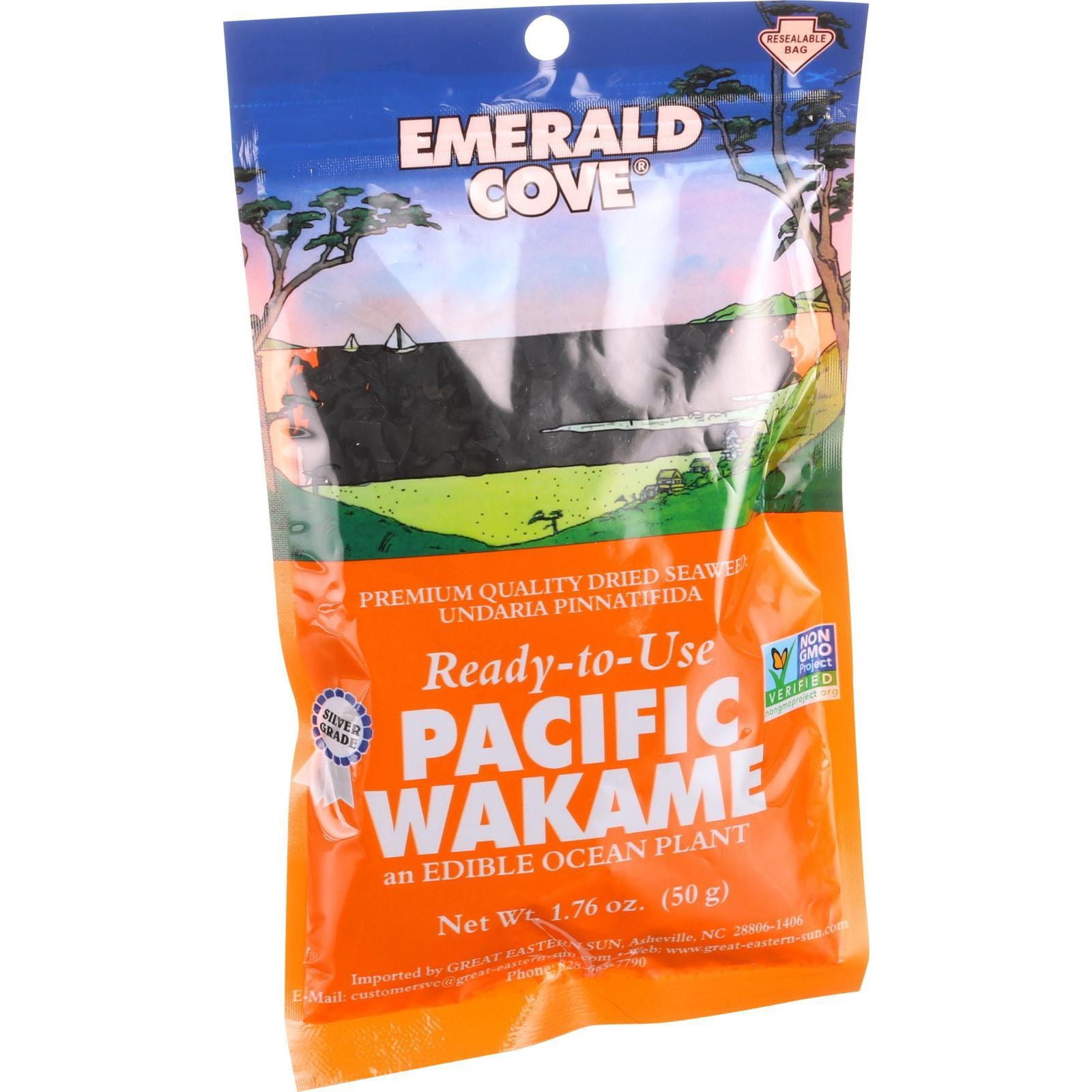 Emerald Cove Sea Vegetables - Pacific Wakame - Silver Grade