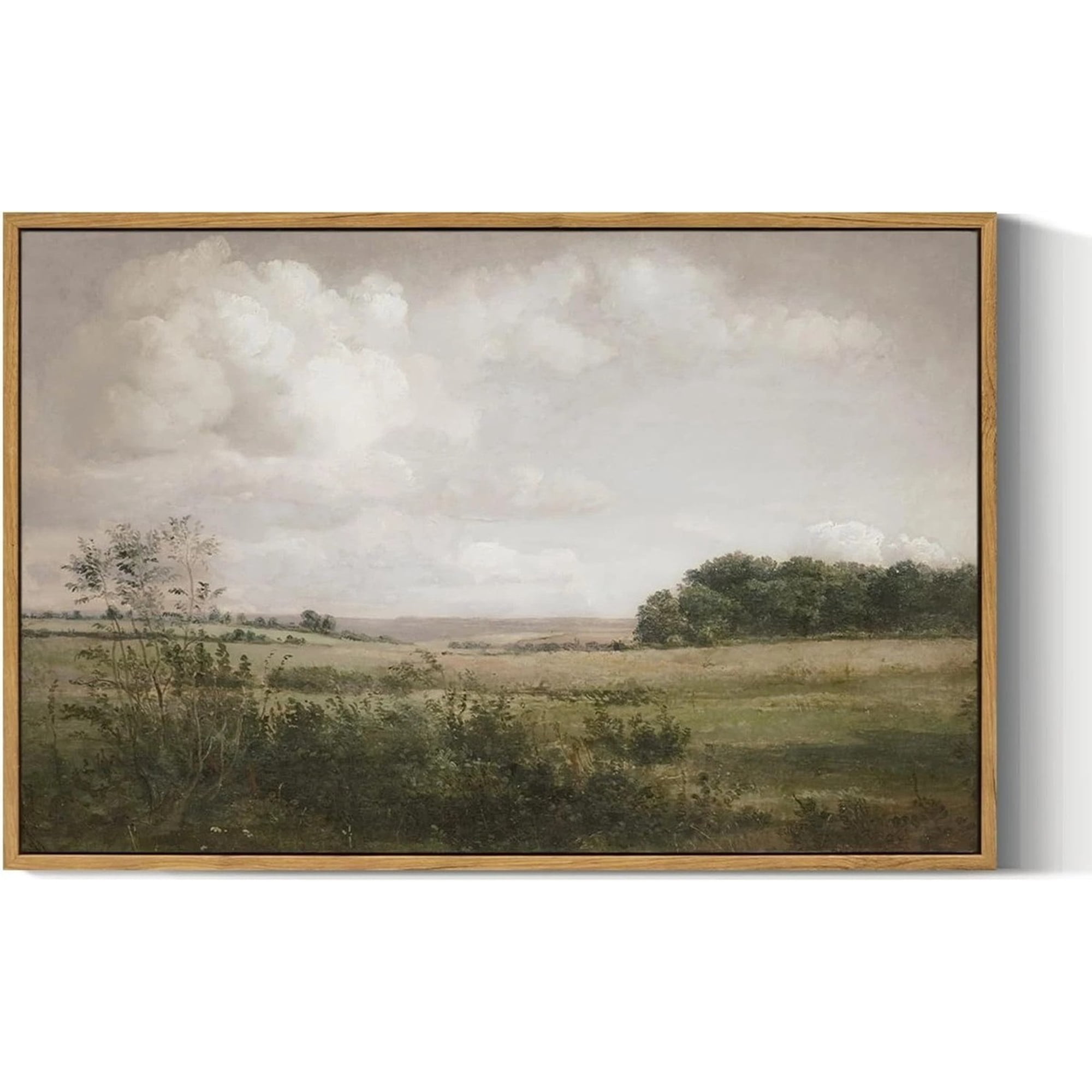 Elegant Wilderness Landscape Wall Art Print Farmhouse Decor