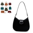 thumbnail image 3 of Women Shoulder Bag All Matched Style Handbag Simple Fashion Messenger Underarm Bag Black Free Size, 3 of 8