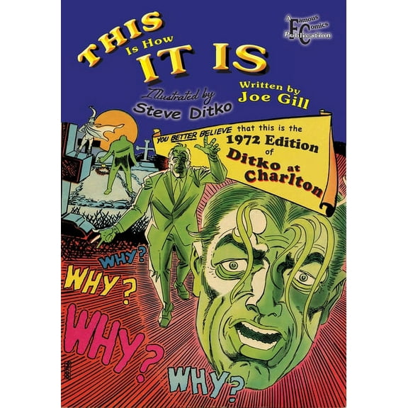 Ditko at Charlton This Is How It Is, Book 1972, (Paperback)