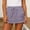 Purple, variant on Women's Casual Mini Skirt Elastic Waist Drawstring Loungewear Skirt Shorts with Pockets Loose Solid Color Summer Beach Skirt for Women Light Blue S