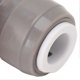 thumbnail image 3 of 5/16 Inch Double Tight Push in Quick Connector Adapter Push in Fitting Ball Lock Quick Disconnect, 3 of 4