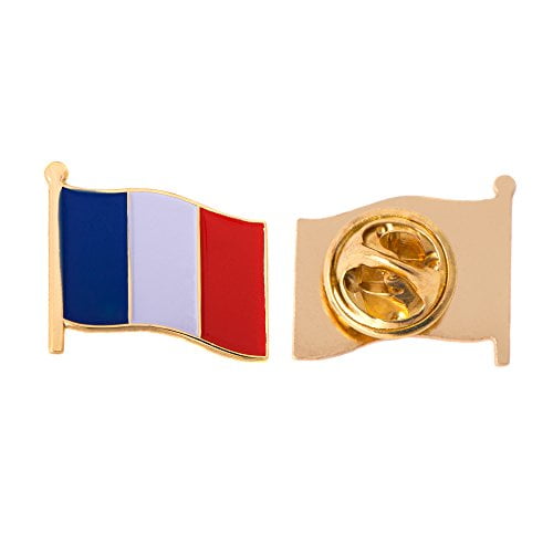 FRANCE LAPEL FLAG PIN NEW 