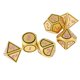 thumbnail image 5 of 7x Dados de Aleación de Zinc Die 14 Mm Juegos de Dados Adultos Juguetes Suministros F Hugo Dados poliédricos, 5 of 7