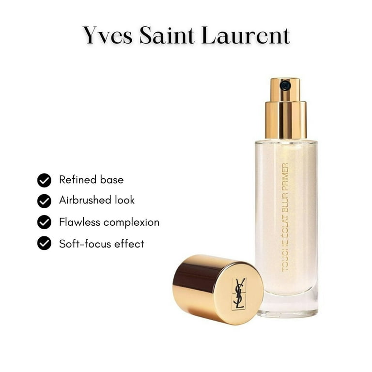 YSL Touche Éclat Blur Primer and All Hours Foundation