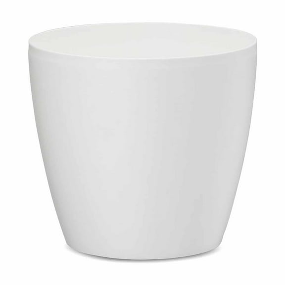 Crescent Garden 18'' Eva Planter - White