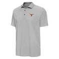 thumbnail image 2 of Men's Antigua Black Texas Longhorns Pave Polo, 2 of 3