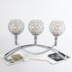thumbnail image 1 of Candelabro de cristal galvanizado de Boda europea, vela de hierro, vela romántica, adornos para cena, 1 of 6