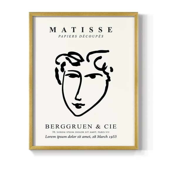 Matisse LXXVI Framed Print - Solid Wood