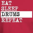 thumbnail image 3 of CafePress - Eat Sleep Drums Repeat T Shirt - Men's Classic Graphic Cotton T-Shirt, 3 of 4