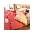 thumbnail image 3 of YFTDEY Milk Fleece Thickened Winter Quilt, Warm Comforter, Lightweight, Soft and Breathable, Excellent Durability, Perfect for Cozy Nights, Ideal for Home Use, 3 of 6