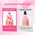 thumbnail image 4 of Gel Top Coat Beetles Spring Limited Heart, 15 ml, sin hema, 4 of 7